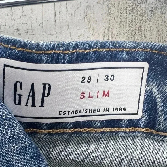 Gap Men’s Slim Jeans in GapFlex Size 28 - Picture 3 of 8